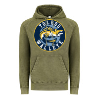 Vintage Olive toledo walleye Vintage Hoodie - linhVisuals