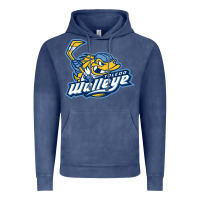 Vintage Denim toledo walleye Vintage Hoodie - linhVisuals