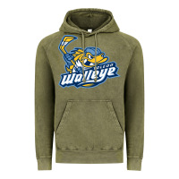 Vintage Olive toledo walleye Vintage Hoodie - linhVisuals