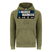 Vintage Olive MARCH MADNESS Vintage Hoodie - linhVisuals