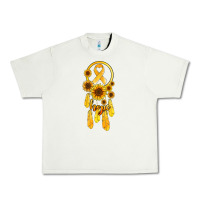 Pistachio childhood cancer awareness dreamcatcher Urban Heavy Tee - Jasminsmagicworld