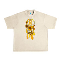 Sandshell childhood cancer awareness dreamcatcher Urban Heavy Tee - Jasminsmagicworld
