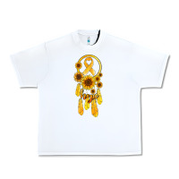 White childhood cancer awareness dreamcatcher Urban Heavy Tee - Jasminsmagicworld
