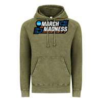 Vintage Olive MARCH MADNESS Vintage Hoodie - linhVisuals