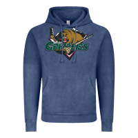 Vintage Denim utah grizzlies Vintage Hoodie - linhVisuals
