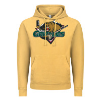 Vintage Mustard utah grizzlies Vintage Hoodie - linhVisuals