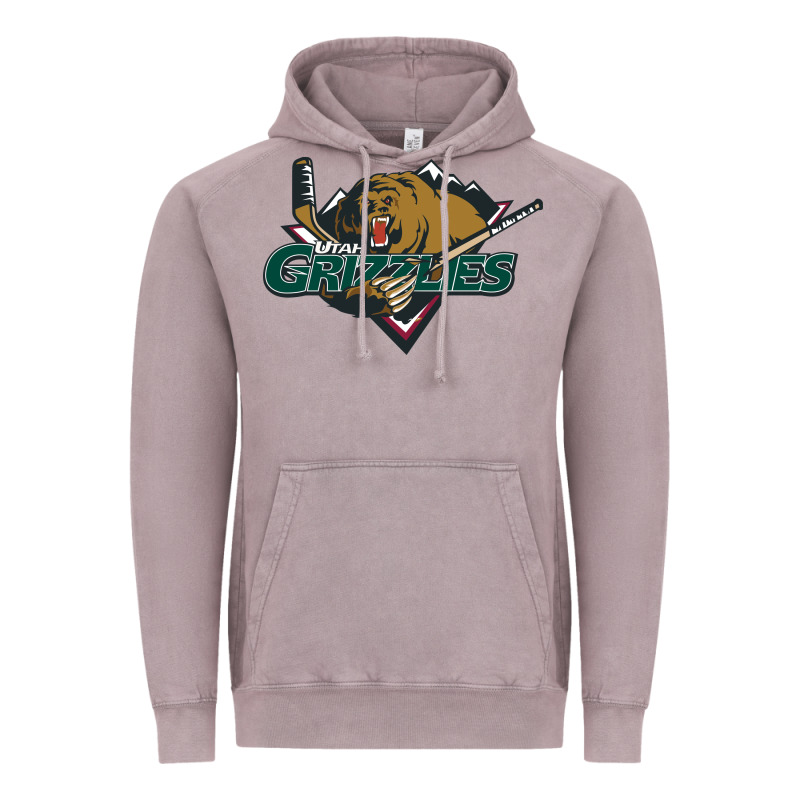 Utah Grizzlies Vintage Hoodie by linhVisuals | Teevron