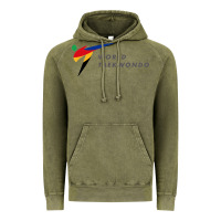 Vintage Olive world taekwondo sports Vintage Hoodie - linhVisuals