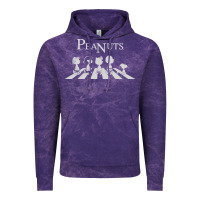 Cloud Purple peanuts Vintage Hoodie - linhVisuals