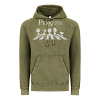 Vintage Olive peanuts Vintage Hoodie - linhVisuals