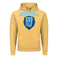 Vintage Mustard columbia university Vintage Hoodie - linhVisuals