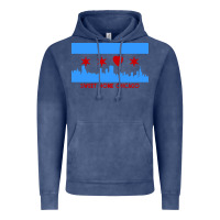 Vintage Denim sweet home chicago Vintage Hoodie - linhVisuals