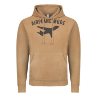 Vintage Camel airplane mode funny traveling design with flying plane Vintage Hoodie - linhVisuals