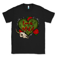 Black love is wild with bullskull olivia Classic Tee - OliviaCreatesArt