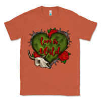 Copper love is wild with bullskull olivia Classic Tee - OliviaCreatesArt