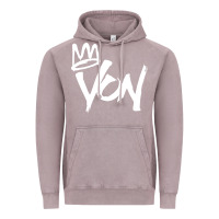 Vintage Zinc KING VON MERCH Vintage Hoodie - linhVisuals