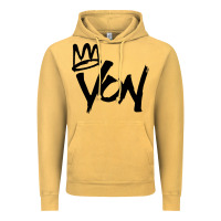 Vintage Mustard KING VON Vintage Hoodie - linhVisuals