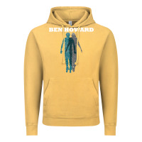 Vintage Mustard Ben Howard Vintage Hoodie - linhVisuals