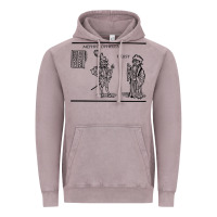 Vintage Zinc doctor faustus vintage illustration design Vintage Hoodie - linhVisuals