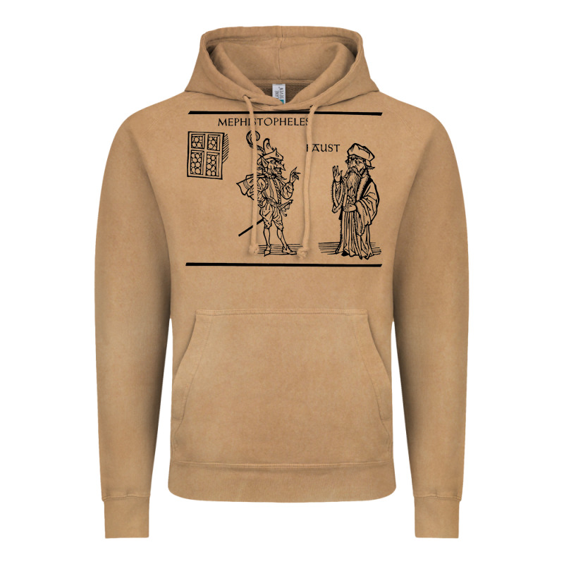 Doctor Faustus Vintage Illustration Design Vintage Hoodie by linhVisuals | Teevron