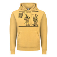 Vintage Mustard doctor faustus vintage illustration design Vintage Hoodie - linhVisuals
