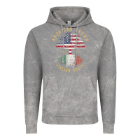 Cloud Rock american grown italian roots italy flag vintage tree Vintage Hoodie - linhVisuals
