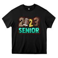 Black 2023 senior football Heavy Core Tee - HowdyJamesFarm