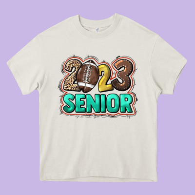 2023 Senior Football Heavy Core Tee Designed By Howdyjamesfarm