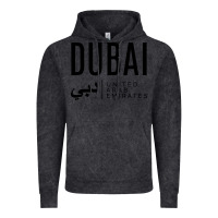 Vintage Black dubai united arab emirates Vintage Hoodie - linhVisuals