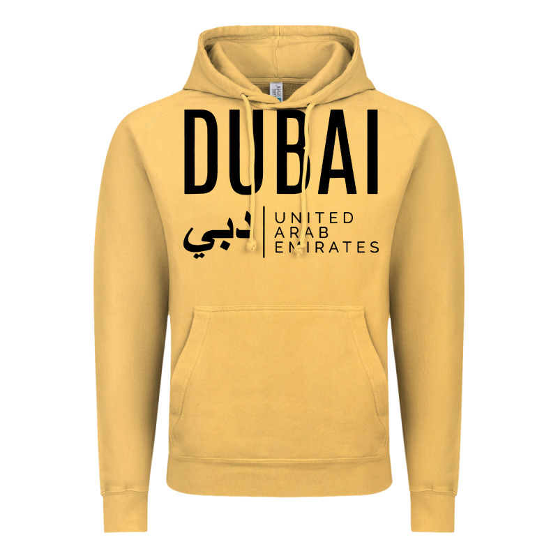 Dubai United Arab Emirates Vintage Hoodie by linhVisuals | Teevron