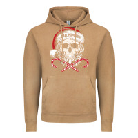 Vintage Camel bah humbug skull santa hat christmas funny quote Vintage Hoodie - linhVisuals