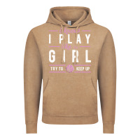 Vintage Coffee basketball gifts for girls i know i play like a girl try to keep up in Vintage Hoodie - linhVisuals