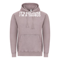 Vintage Zinc because i'm a taurus zodiac sign funny horoscope humor gifts Vintage Hoodie - linhVisuals