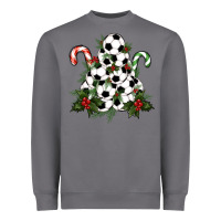 Storm Lightning Soccer Christmas Tree Heavyweight Sweatshirt - RanaPortraitStore