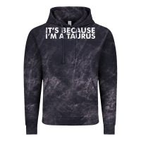 Cloud Black because i'm a taurus zodiac sign funny horoscope humor gifts Vintage Hoodie - linhVisuals