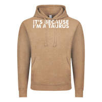 Vintage Coffee because i'm a taurus zodiac sign funny horoscope humor gifts Vintage Hoodie - linhVisuals