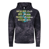 Cloud Black birthplace earth race human politics freedom religion love equality al Vintage Hoodie - linhVisuals