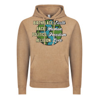 Vintage Coffee birthplace earth race human politics freedom religion love equality al Vintage Hoodie - linhVisuals