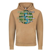 Vintage Camel birthplace earth race human politics freedom religion love equality al Vintage Hoodie - linhVisuals