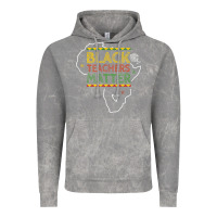 Cloud Rock black teacher matters african american pride dashiki black history mon Vintage Hoodie - linhVisuals