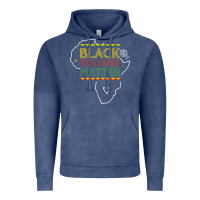 Vintage Denim black teacher matters african american pride dashiki black history mon Vintage Hoodie - linhVisuals