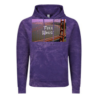 Cloud Purple f u l l h o u s e Vintage Hoodie - linhVisuals