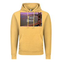 Vintage Mustard f u l l h o u s e Vintage Hoodie - linhVisuals