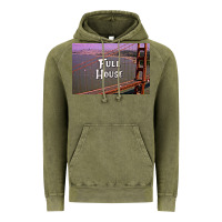 Vintage Olive f u l l h o u s e Vintage Hoodie - linhVisuals