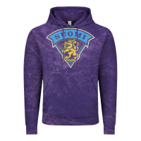 Faded Style Suomi Finland Lion Design Vintage Hoodie | Teevron