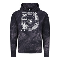Cloud Black the four stoic virtues   stoicism Vintage Hoodie - linhVisuals