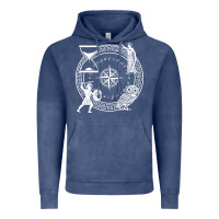 Vintage Denim the four stoic virtues   stoicism Vintage Hoodie - linhVisuals