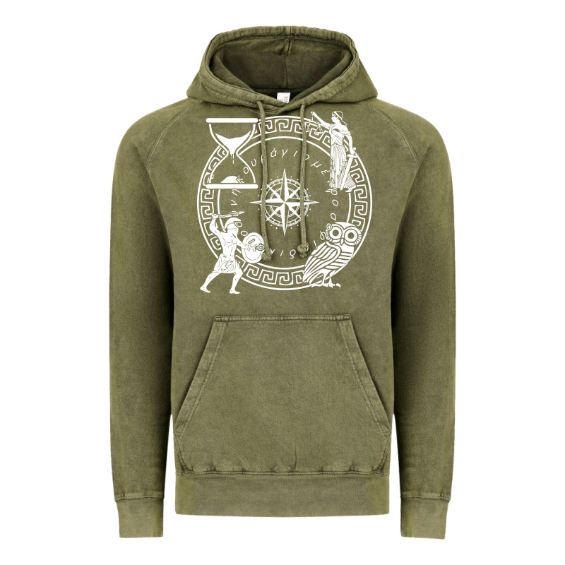The Four Stoic Virtues   Stoicism Vintage Hoodie by linhVisuals | Teevron