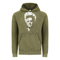 Vintage Olive eraserhead Vintage Hoodie - linhVisuals