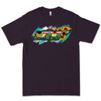Plum Tennessee Map Sunflower Cactus Serape Premium Tee - RanaPortraitStore